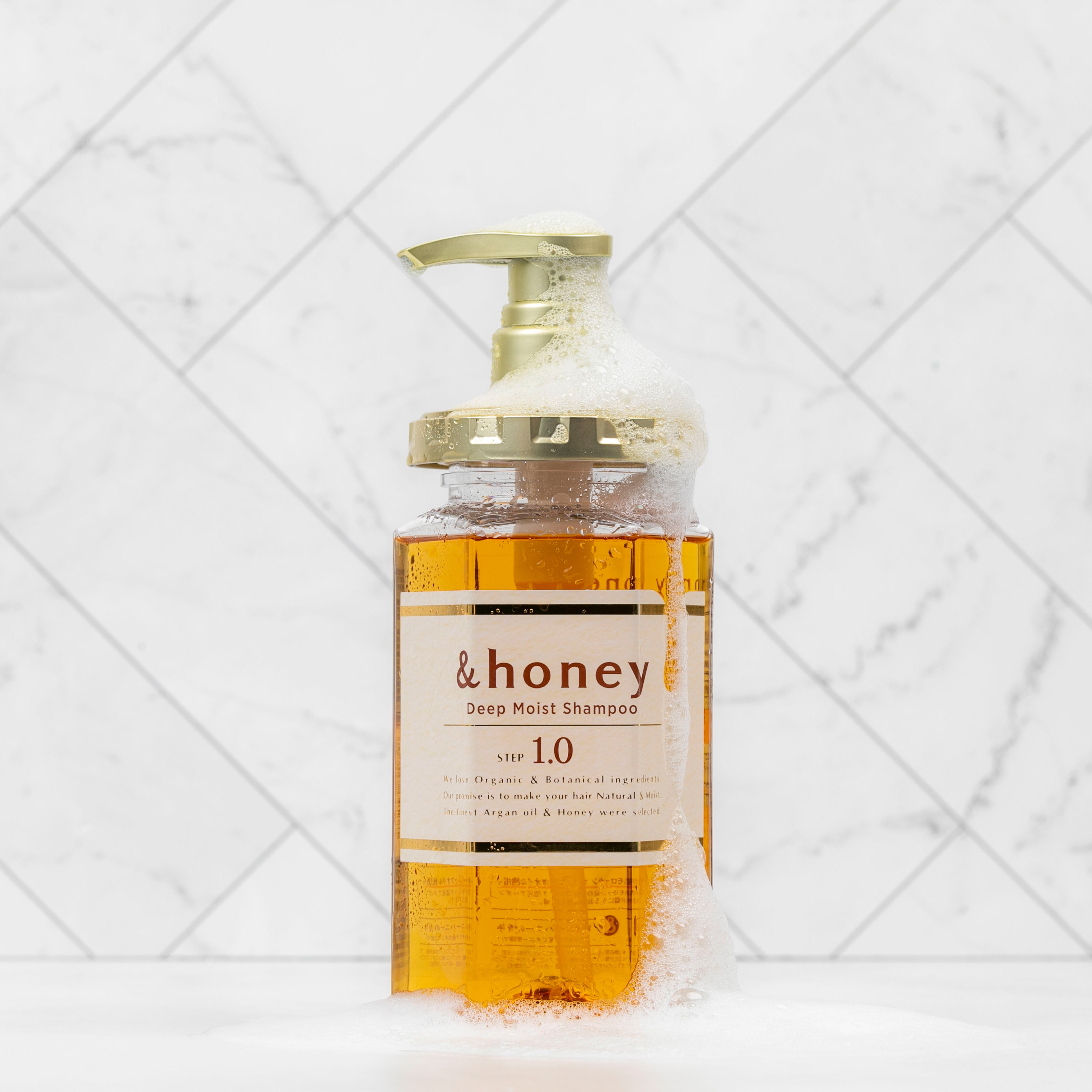 ViCREA &honey Deep Moist Shampoo 1.0 440ml Peony Honey